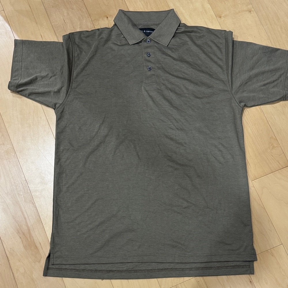 Croft & Barrow brown polo shirt - large - NWT